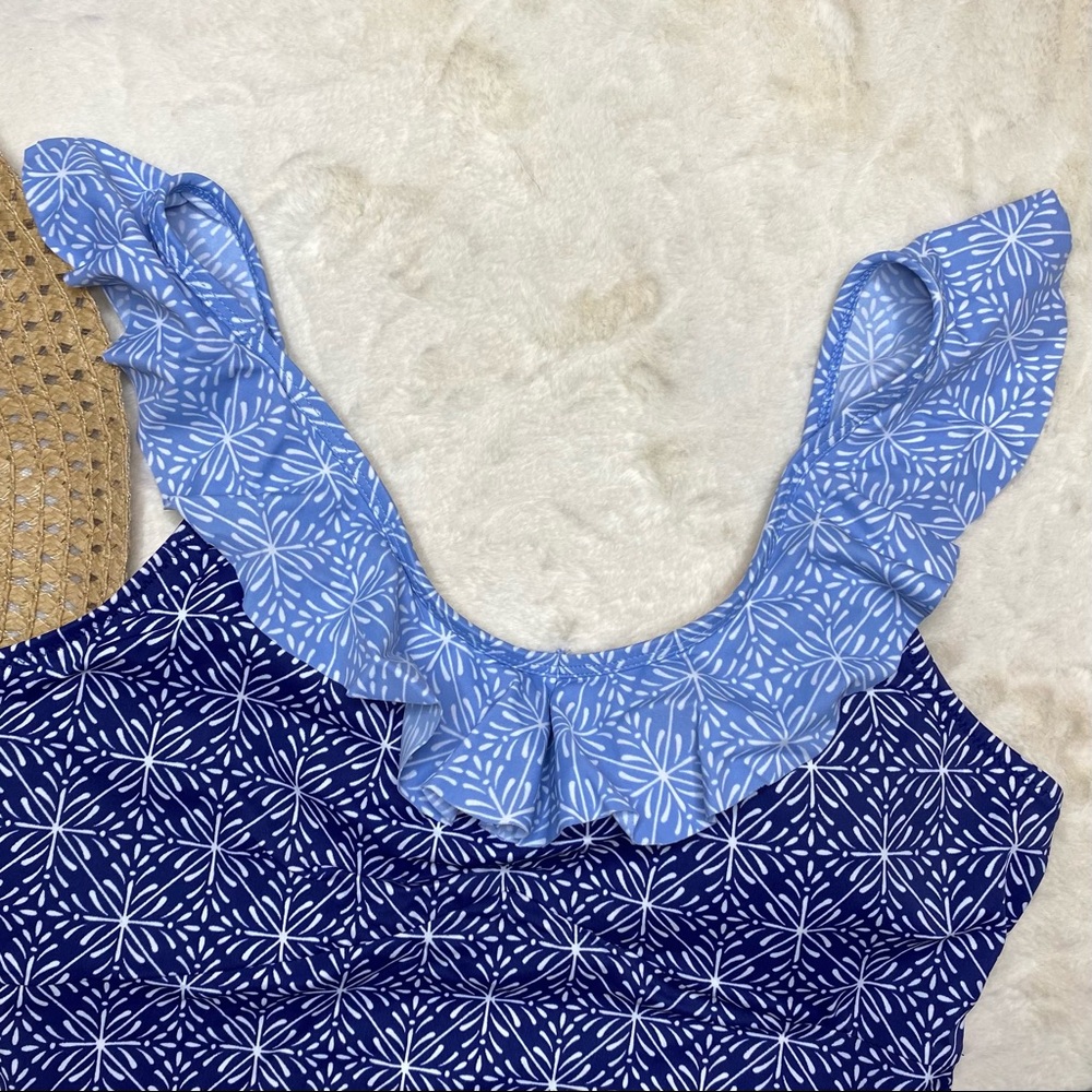 COPY - Cabana Life West Indies Ruffle One Piece - Picture 5 of 10